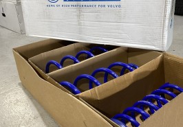 HEICO スポーツスプリング取付 V40