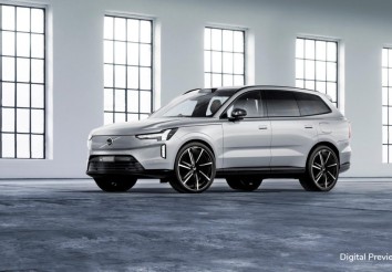 完全電気のプレミアムSUV、EX90用アルミホイールが販売されます。